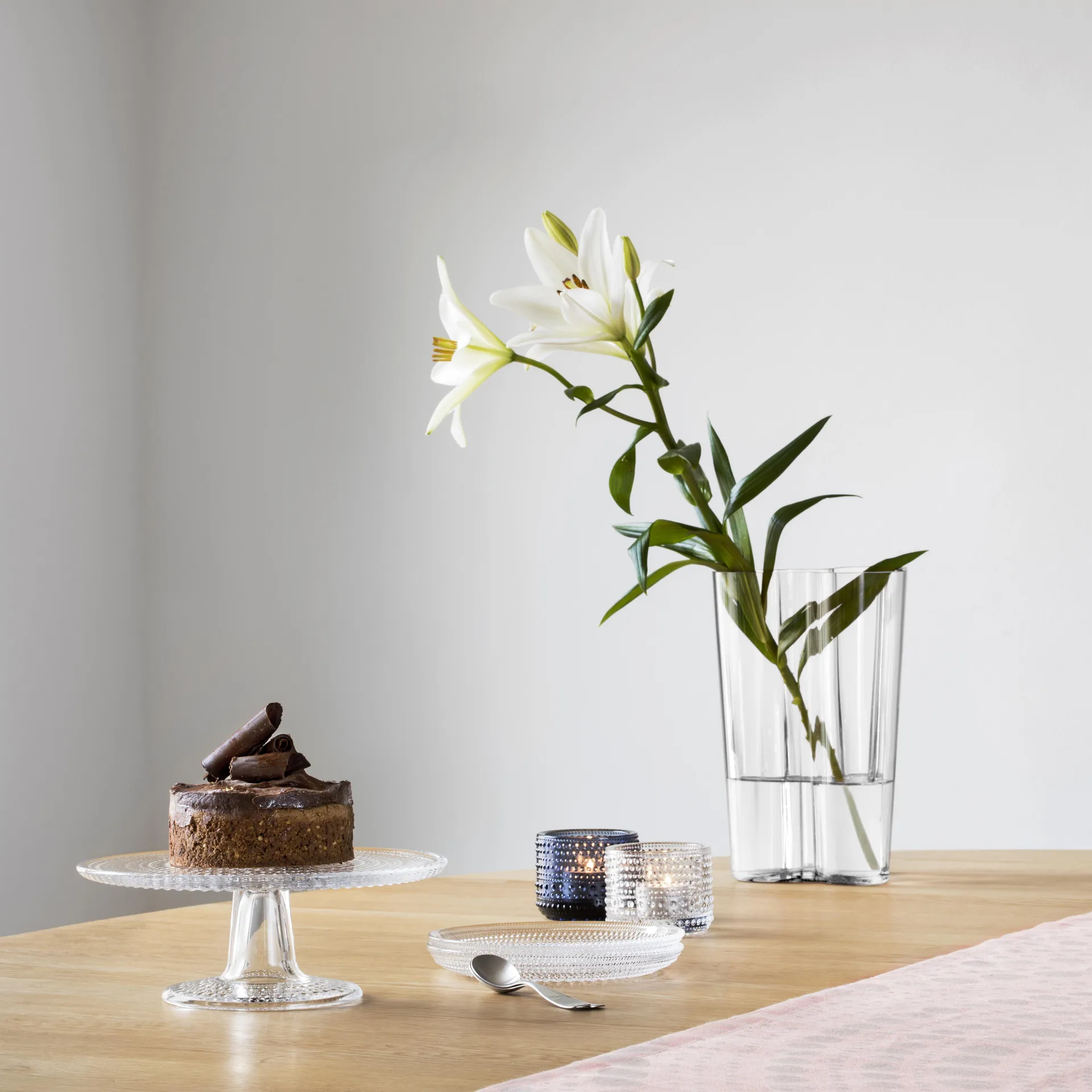 Kastehelmi kakfat litet, klar Iittala