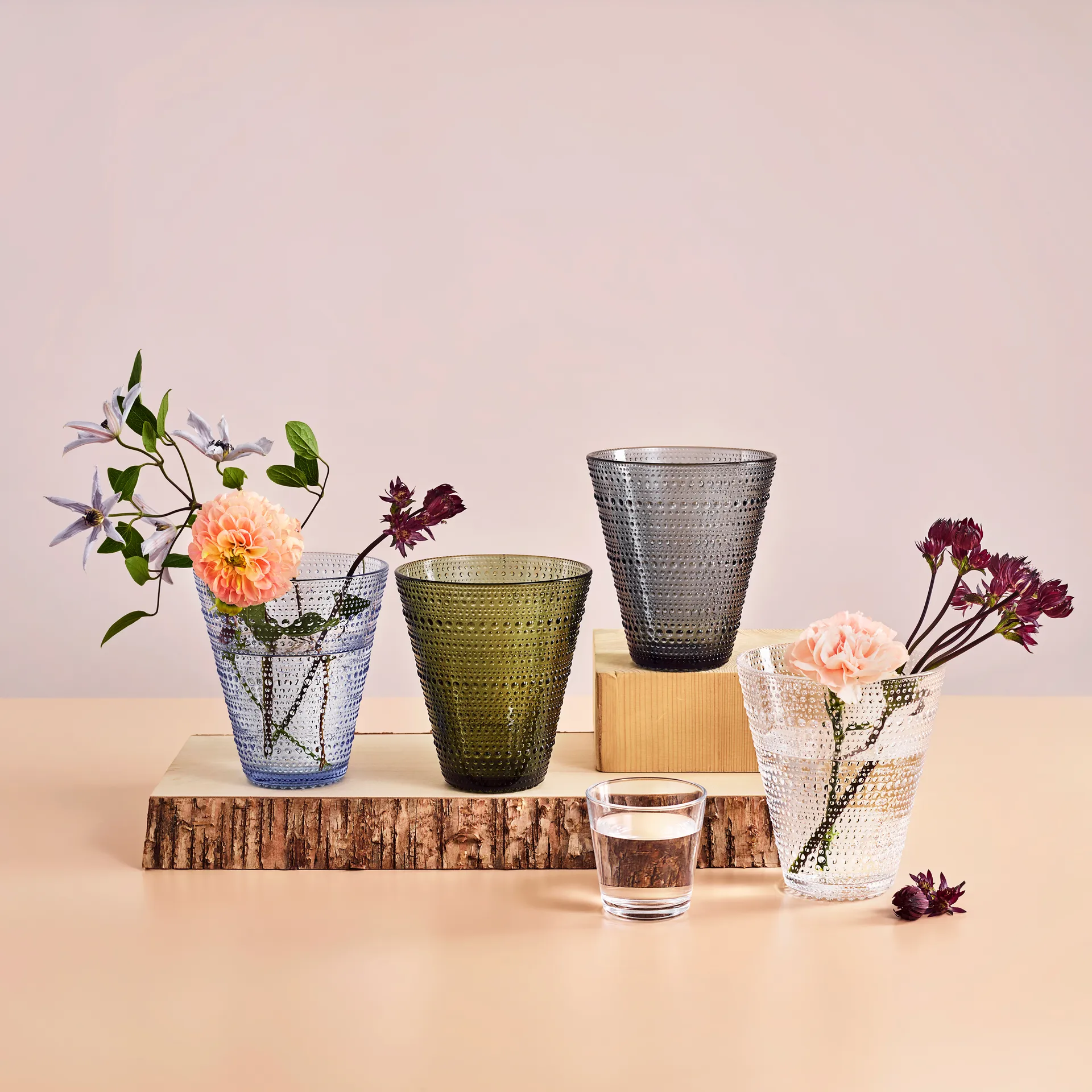 Kastehelmi vas, klar Iittala