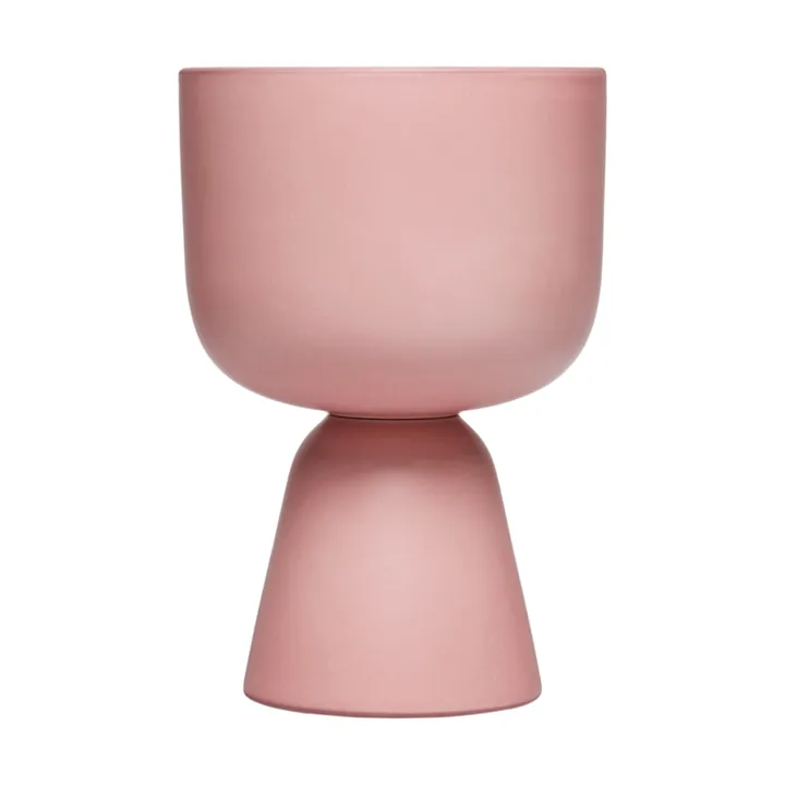 Nappula kruka - Matt ros, 23x15,5 cm - Iittala