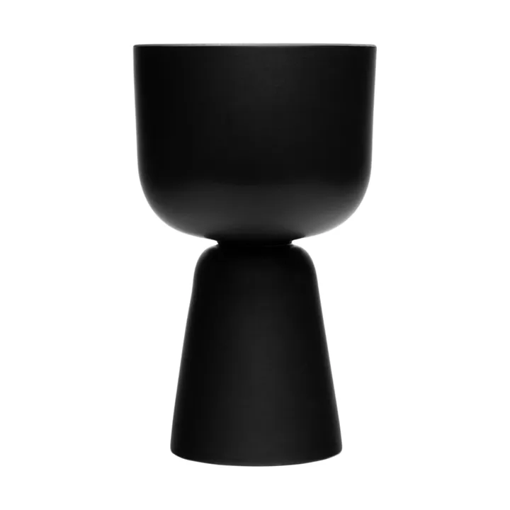 Nappula kruka - Matt svart, 23x19 cm - Iittala