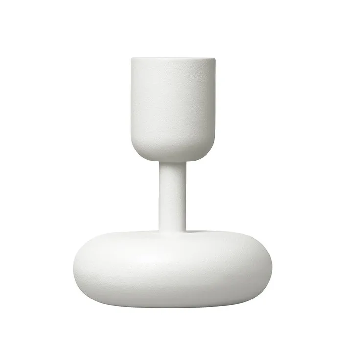 Nappula ljusstake vit - 107 mm - Iittala