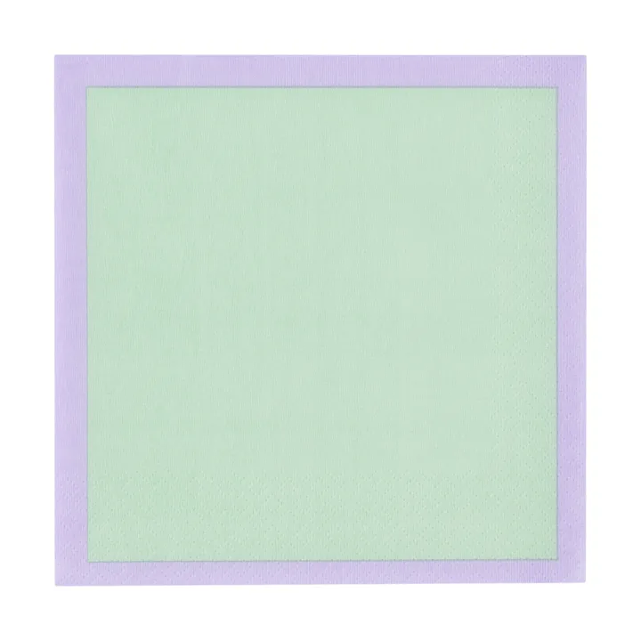 Play pappersservetter 33x33 cm 20-pack - Mint-lila - Iittala