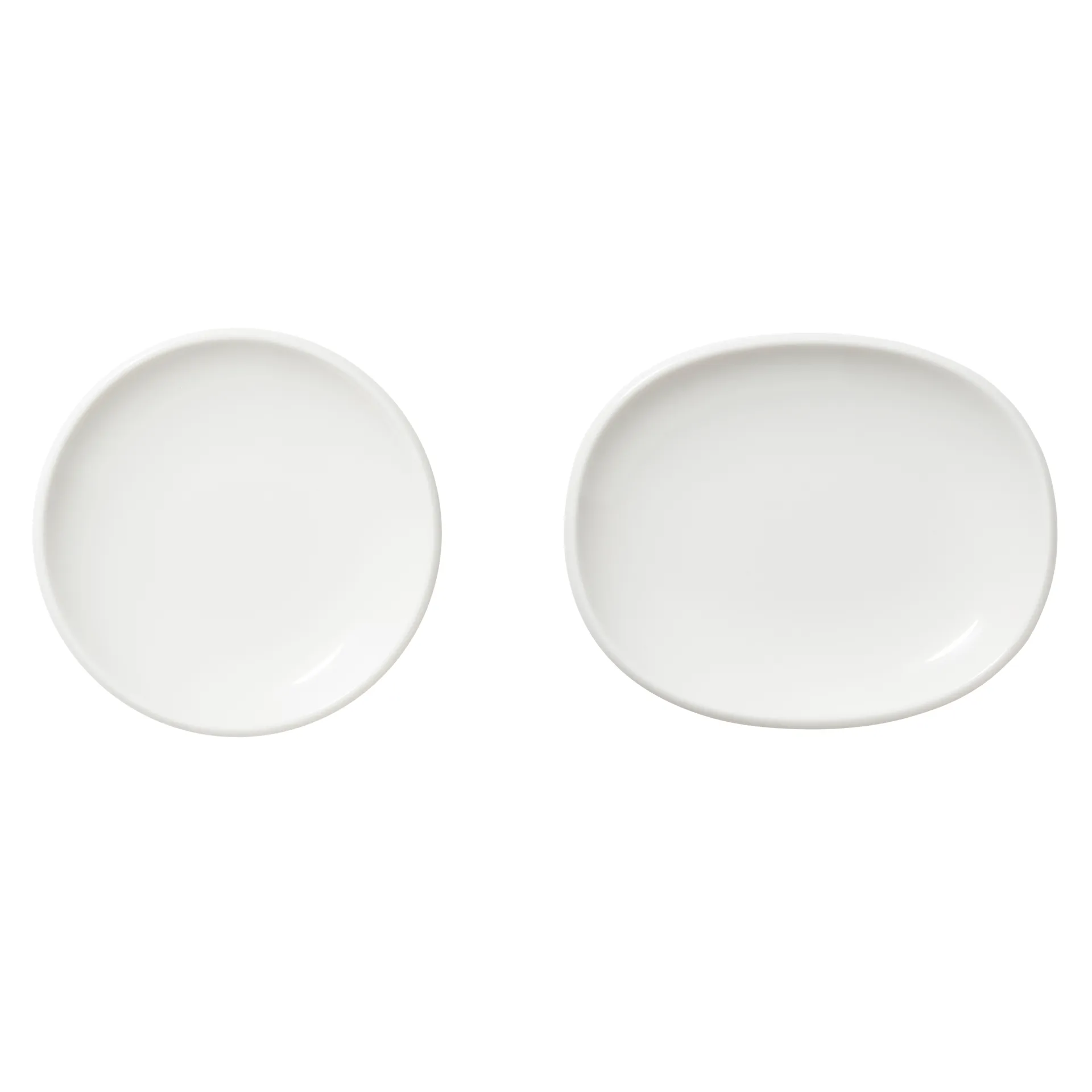 Raami tallrik 2 delar, Vit Iittala