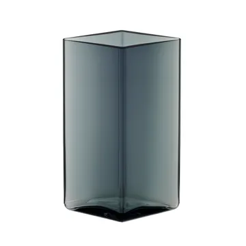 Ruutu vas 11,5 x 18 cm - grå - Iittala