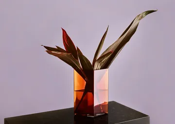 Ruutu vas 20,5 x 27 cm - koppar - Iittala