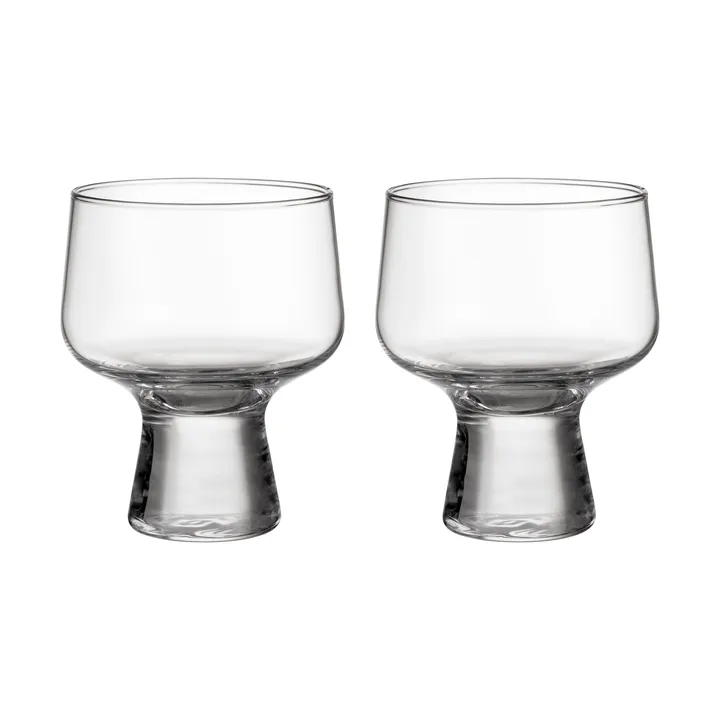 Solare glas på fot 29 cl 2-pack - Klar - Iittala