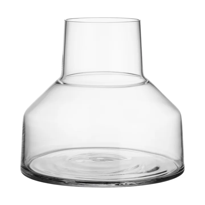 Solare vas låg Ø22x20 cm - Klar - Iittala