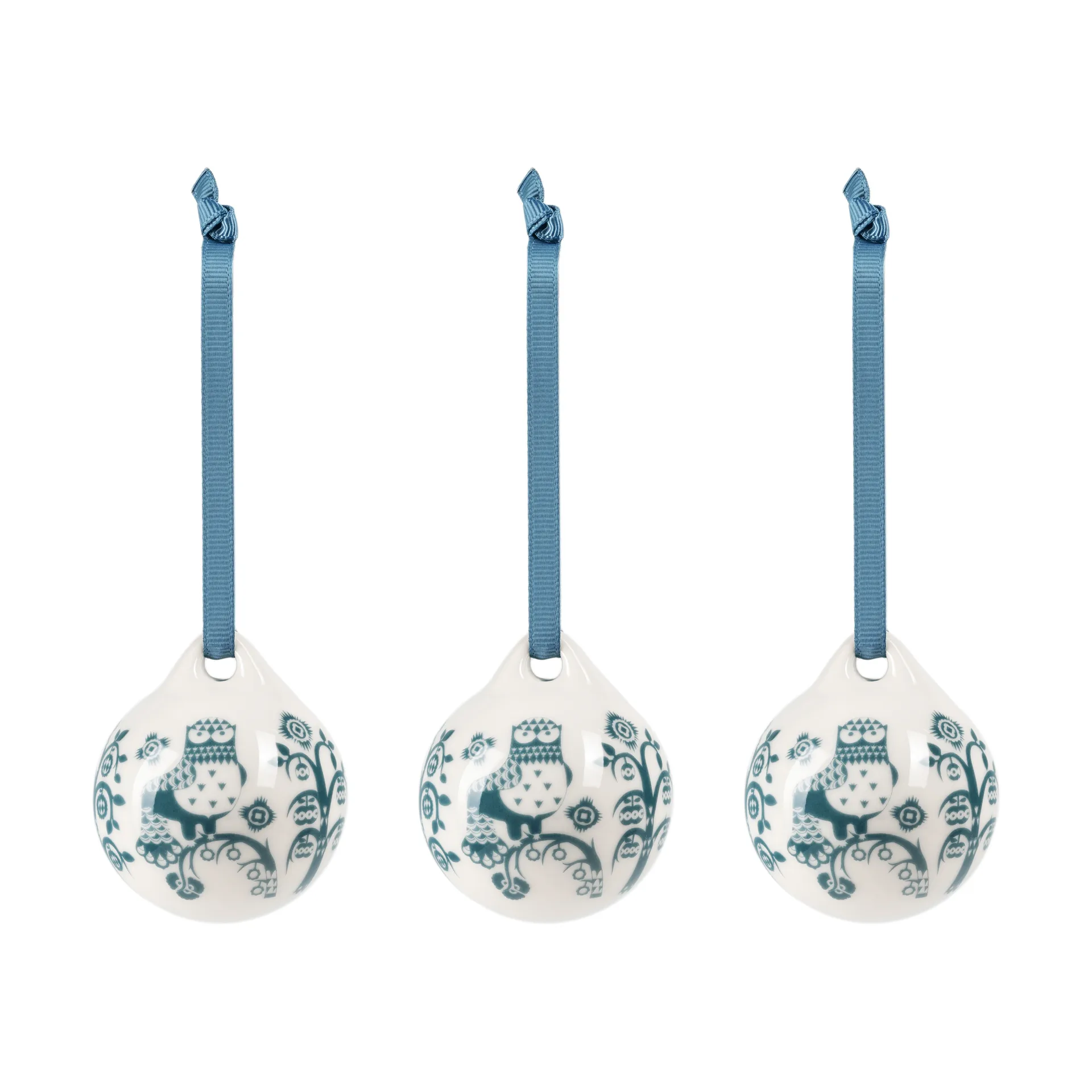 Taika dekoration, Stålblå, 5 cm, 3-pack Iittala