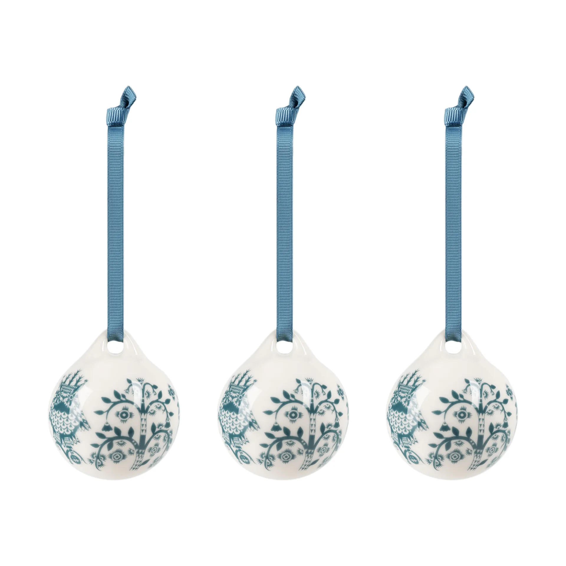 Taika dekoration, Stålblå, 5 cm, 3-pack Iittala
