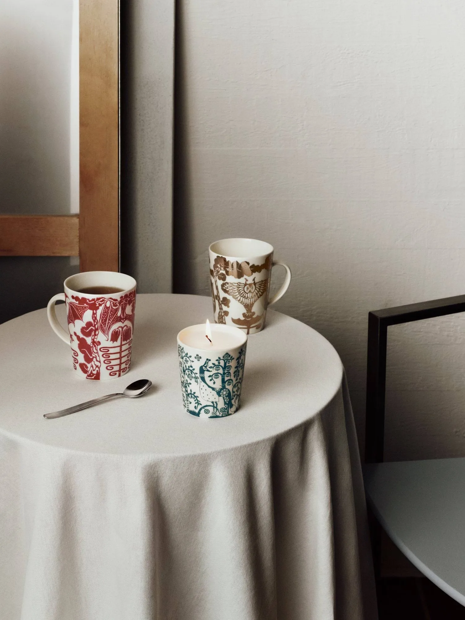 Taika ljus, Stålblå, 9 cm Iittala