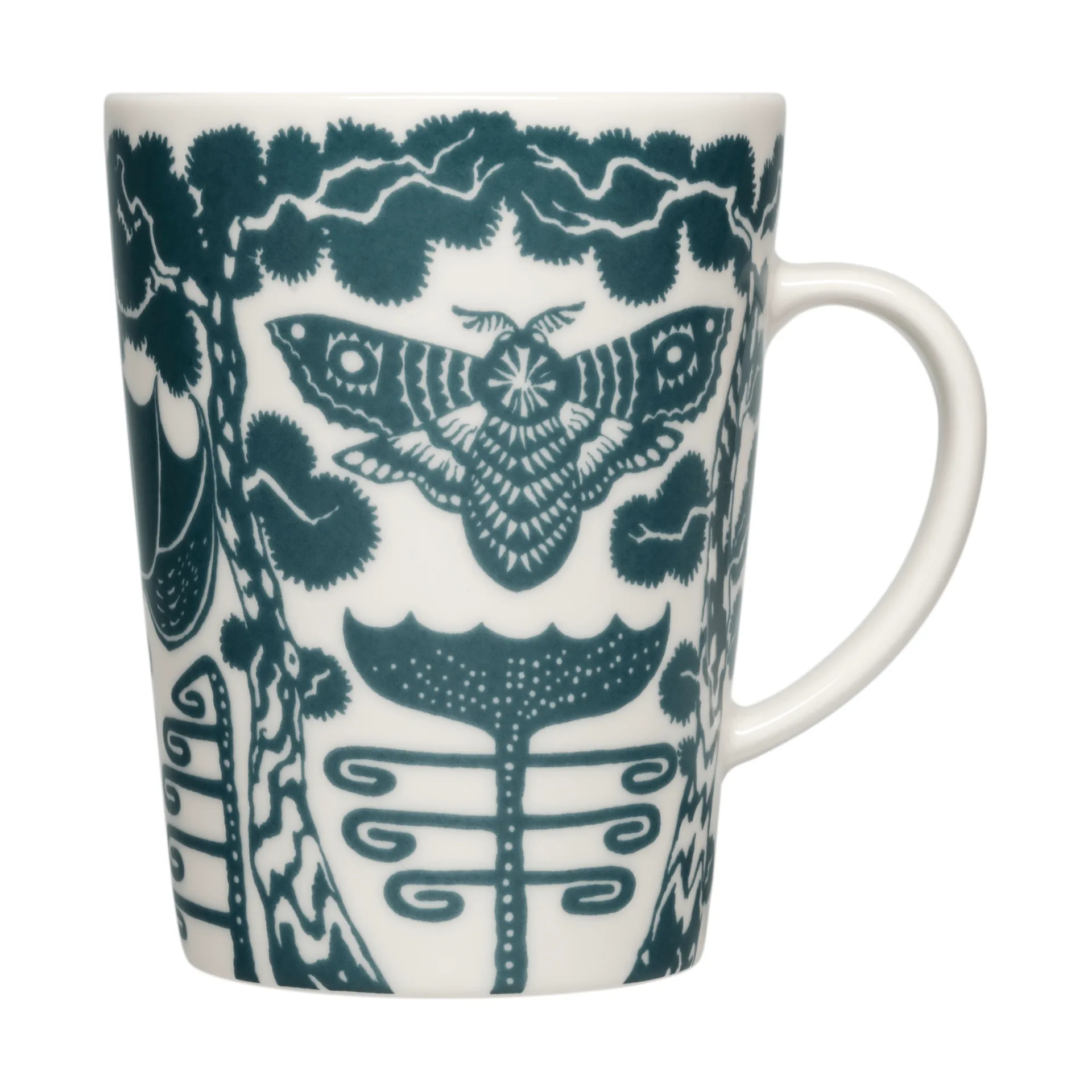 Taika mugg 40 cl presentförpackning, Yö stålblå Iittala