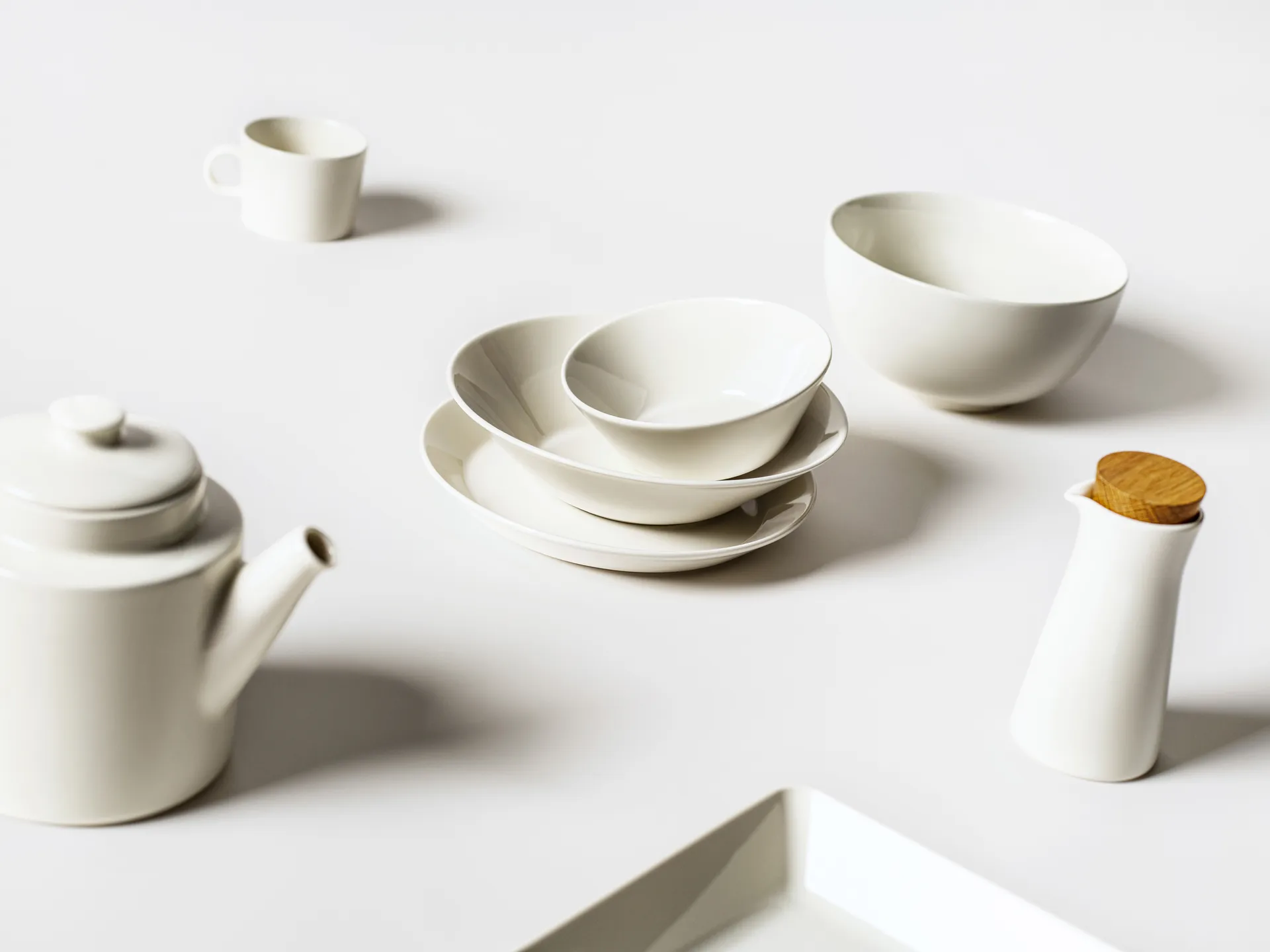 Teema skål Ø21 cm, vit Iittala