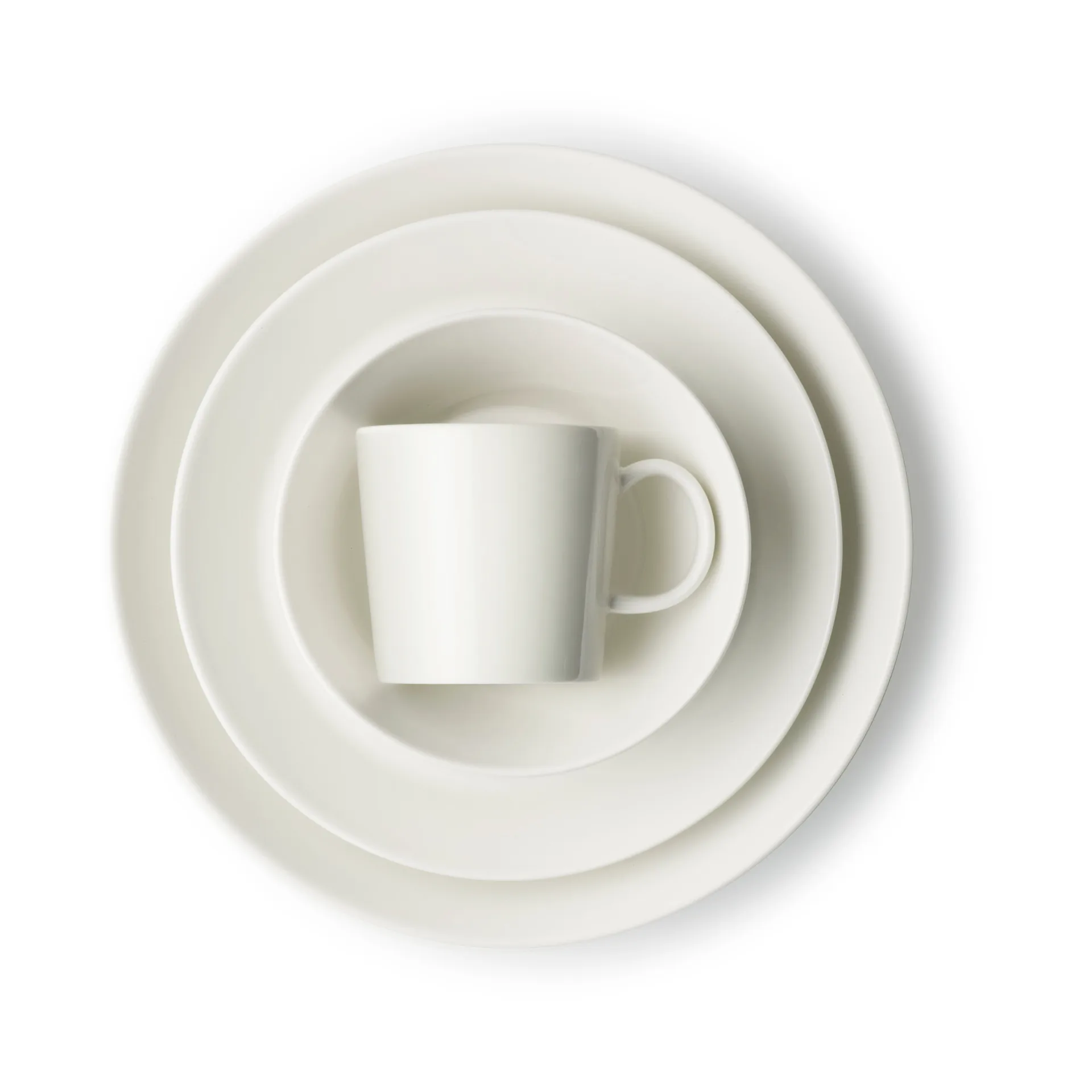 Teema tallrik Ø21 cm, vit Iittala