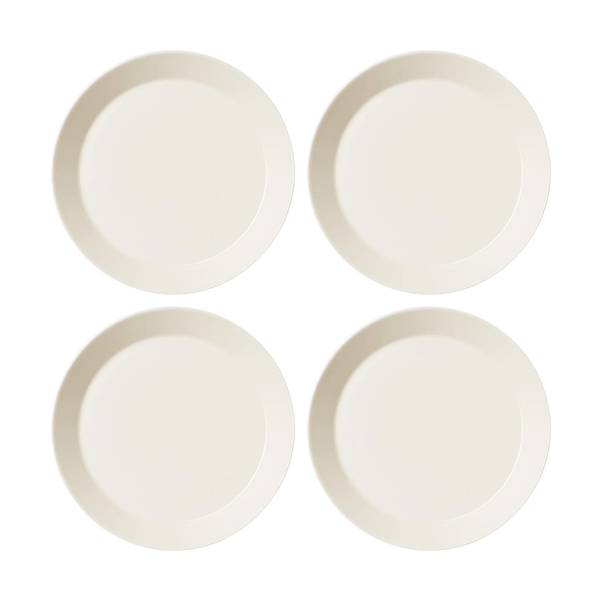Teema tallrik Ø26 cm 4-pack, Vit Iittala