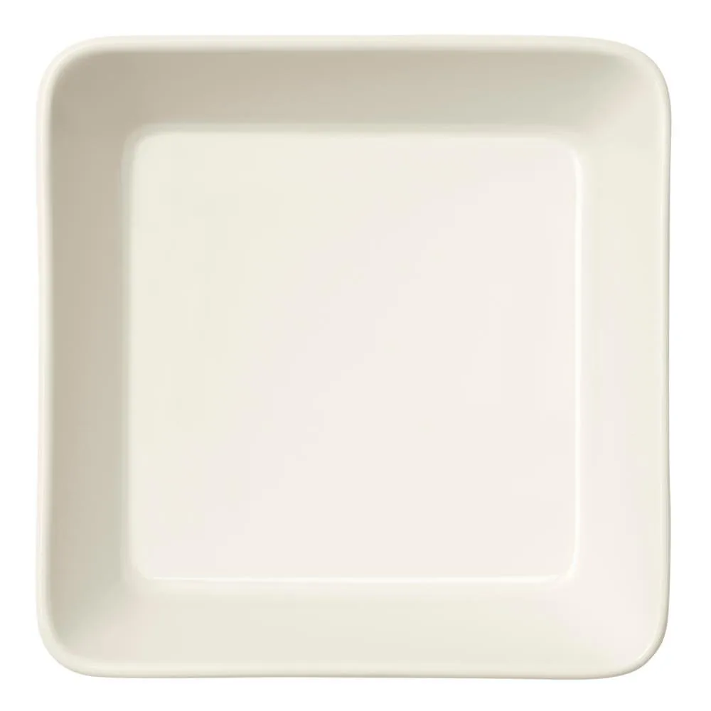 Teema tallrik fyrkantig 12x12 cm, vit Iittala