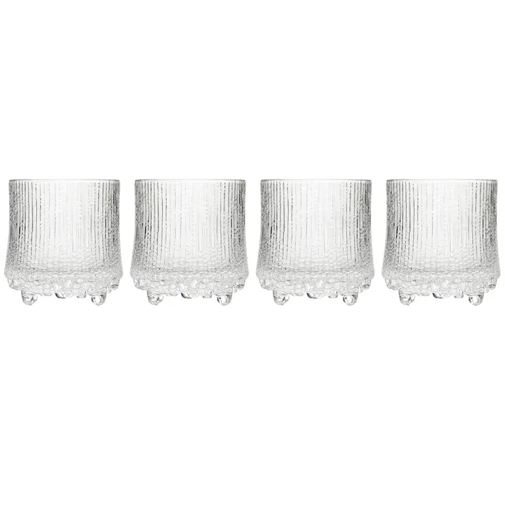 Ultima Thule On the rocks glas 4-pack - Klar - Iittala