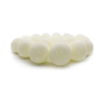 Irislights ljusslinga - Butter yellow, 20 bollar - Irislights
