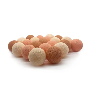 Irislights ljusslinga - Peach, 35 bollar - Irislights
