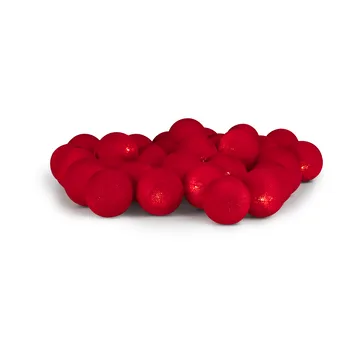Irislights ljusslinga - Simply red, 35 bollar - Irislights