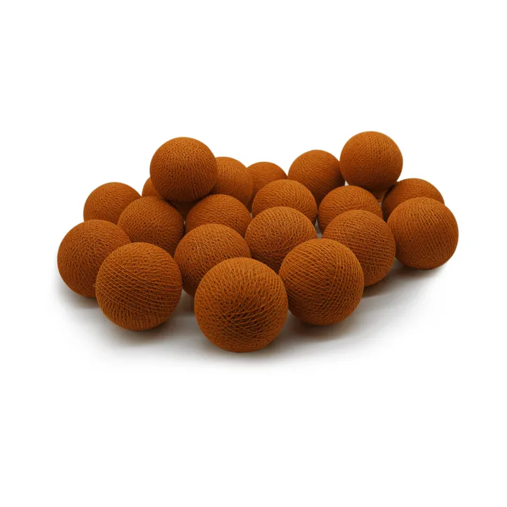 Irislights ljusslinga - Terracotta, 20 bollar - Irislights