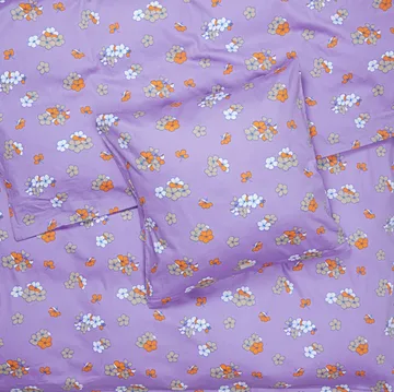 Grand Pleasantly bäddset 200x220 cm - Lavendel - Juna