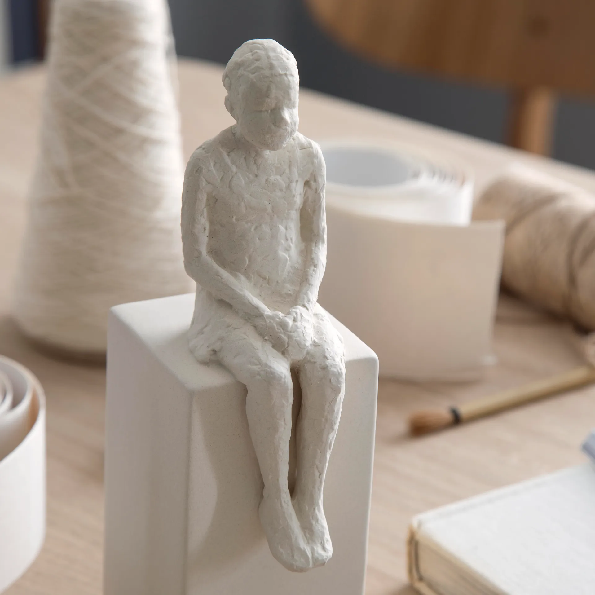 Character skulptur med budskap, The dreamer Kähler