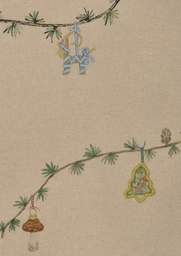 Hammershøi Christmas Duk sand - 150x270 cm - Kähler