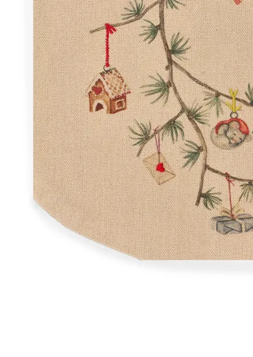 Hammershøi Christmas Julstrumpa - Beige - Kähler