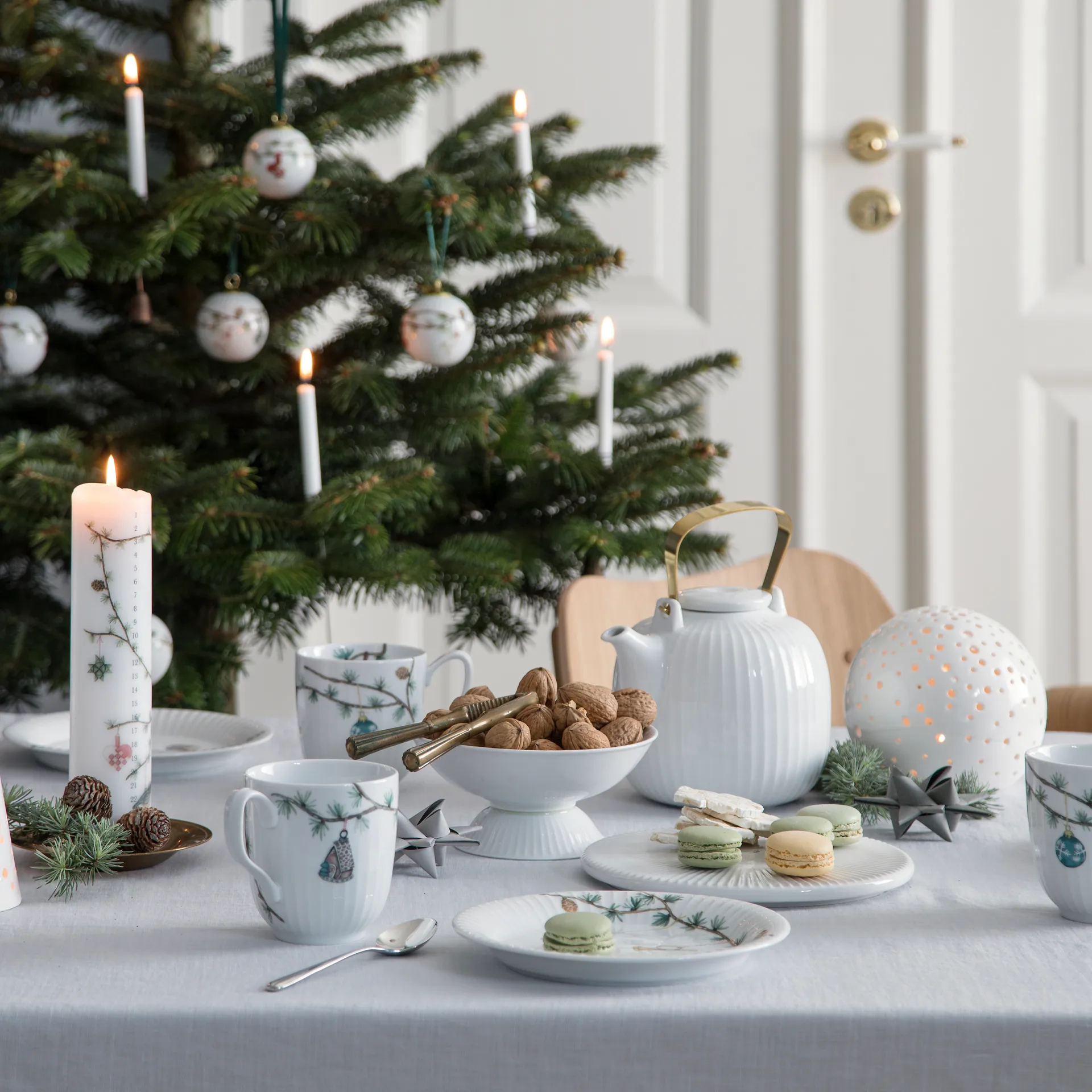 Hammershøi Christmas tallrik, 19 cm Kähler