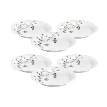 Hammershøi Jul tallrik Ø27 cm 6-pack - Kähler