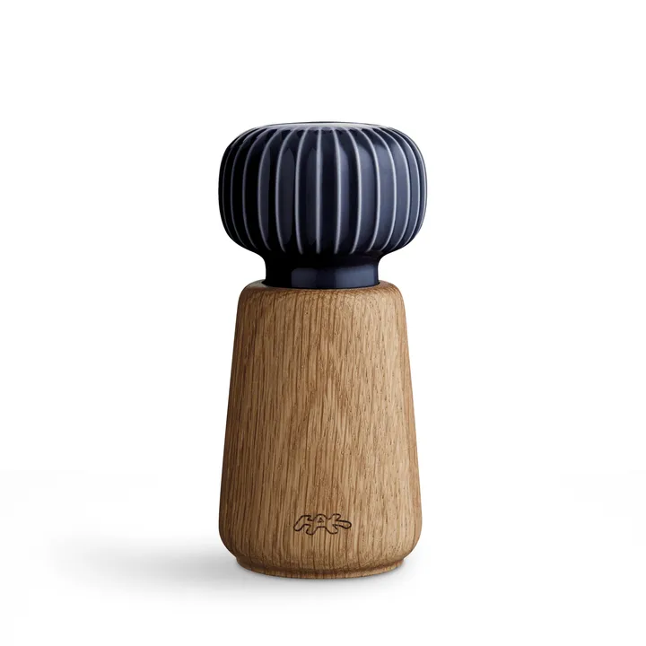 Hammershøi kryddkvarn liten - Indigo, 14 cm - Kähler