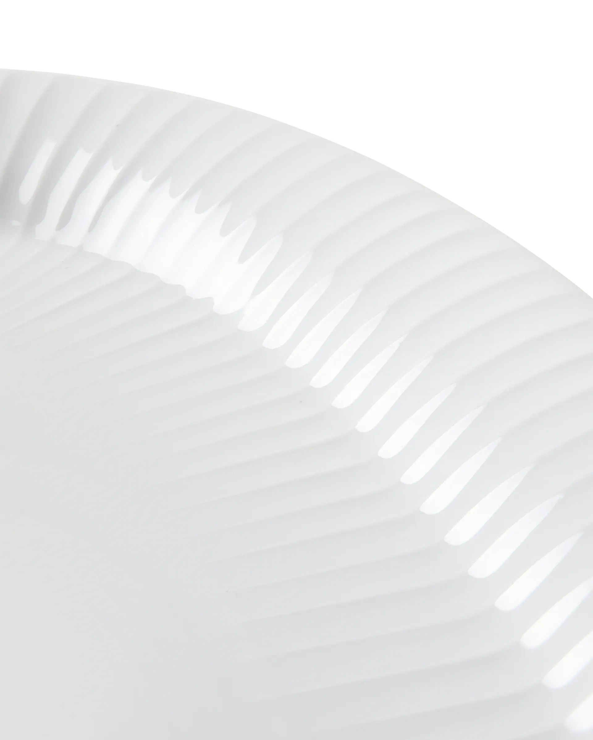 Hammershøi serveringsfat oval 40x22,5 cm, Vit Kähler