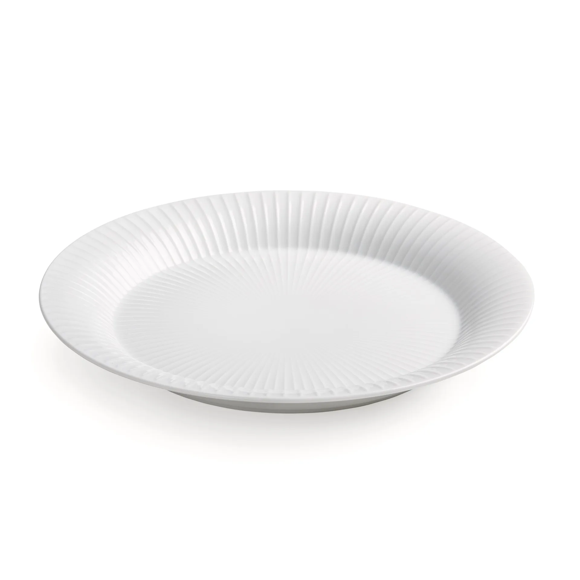 Hammershøi tallrik vit, Ø 19 cm Kähler