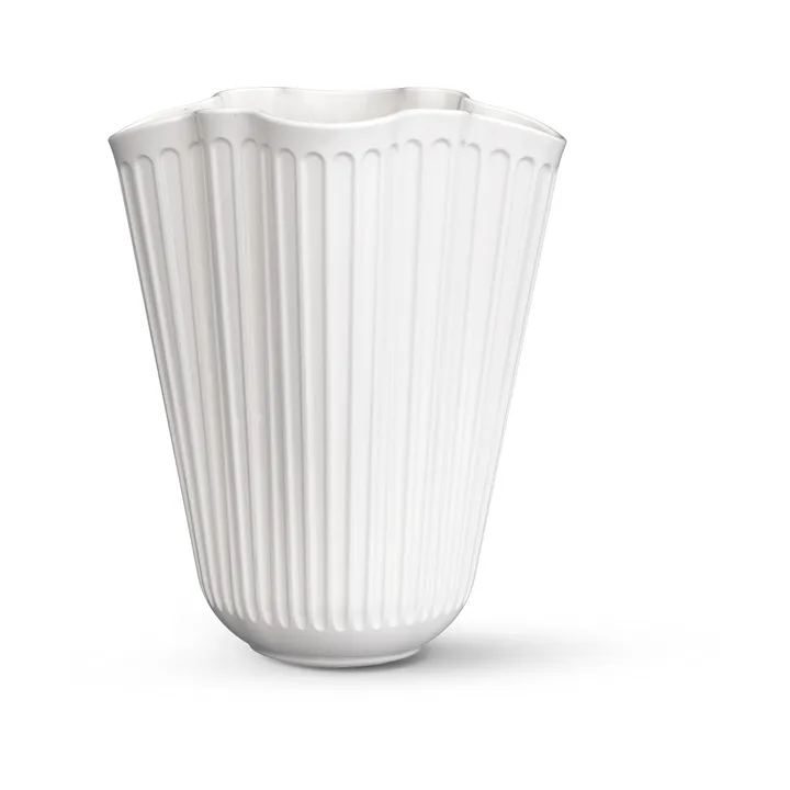 Hammershøi vas unfold - Vit, 20,5 cm - Kähler
