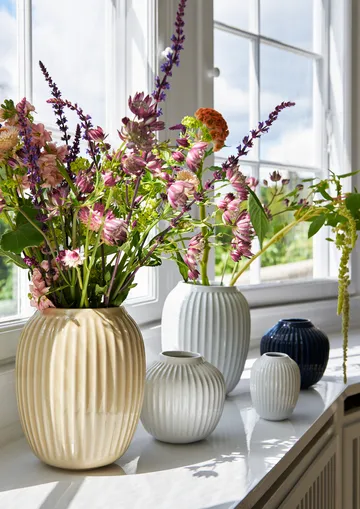 Hammershøi vas - Vit, mellan 21 cm - Kähler