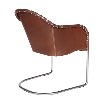 Ingo fåtölj - Konjak-matt krom - Källemo