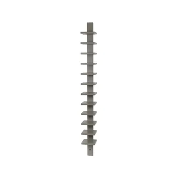 Pilaster vägghylla - Grå betsad - Källemo