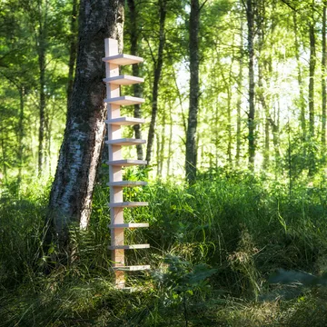 Pilaster vägghylla - Såpad björk - Källemo