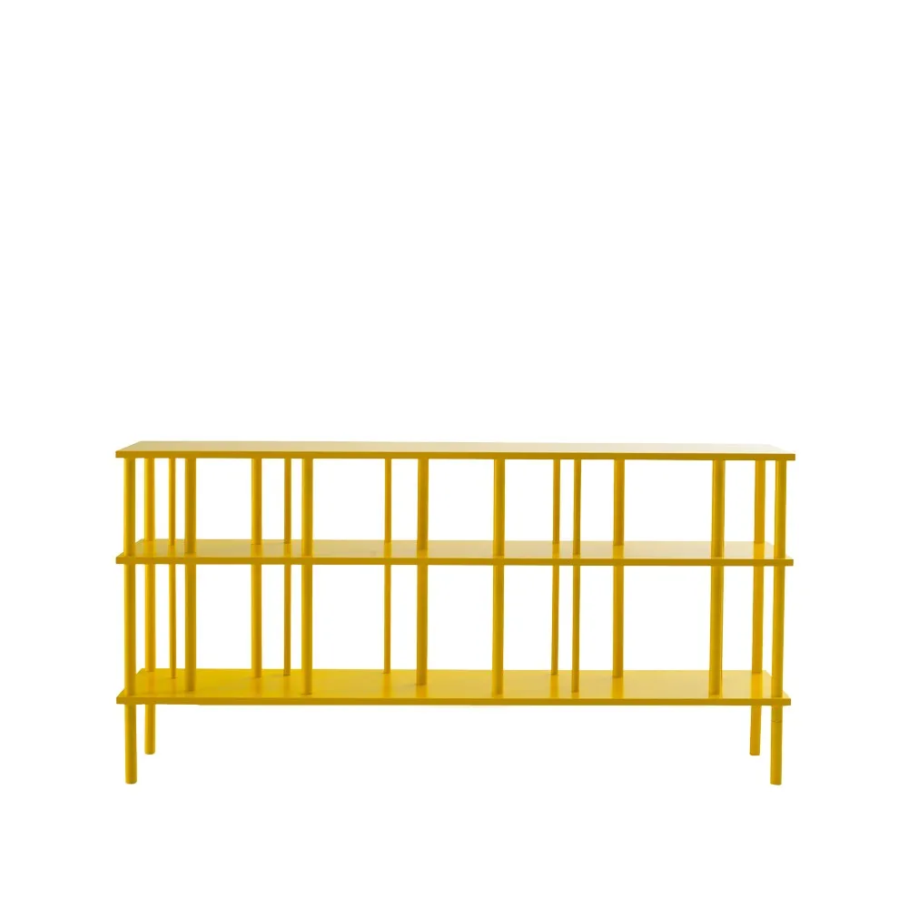 Level hylla/rumsavdelare låg, Gul col.62, 86x170 cm Karl Andersson & Söner
