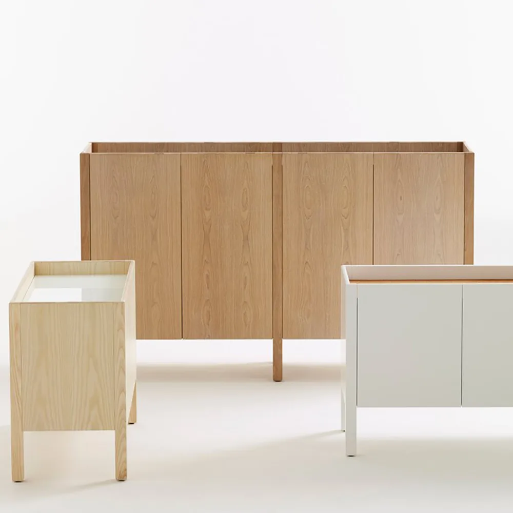 Upper sideboard, Ask krökskiva rf stål 63,5x84 Karl Andersson & Söner