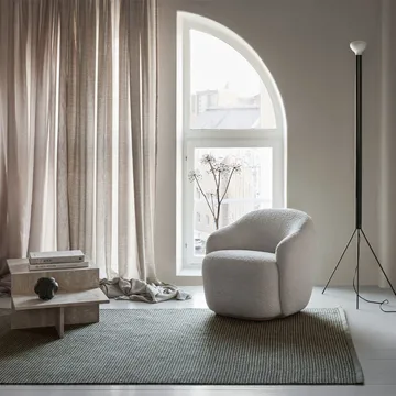 Dot Icon matta backing - Silver green 883 200x300 cm - Kasthall