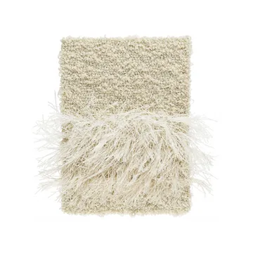 Feather Matta rund - Swan 280 cm - Kasthall