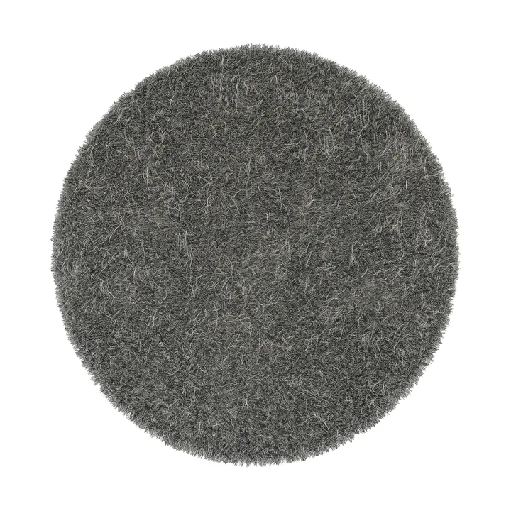 Moss matta rund Ø240 cm - Nickel grey 502 - Kasthall