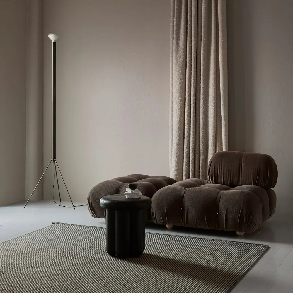 Stripe Icon matta, Bark brown 782 240x170 cm Kasthall