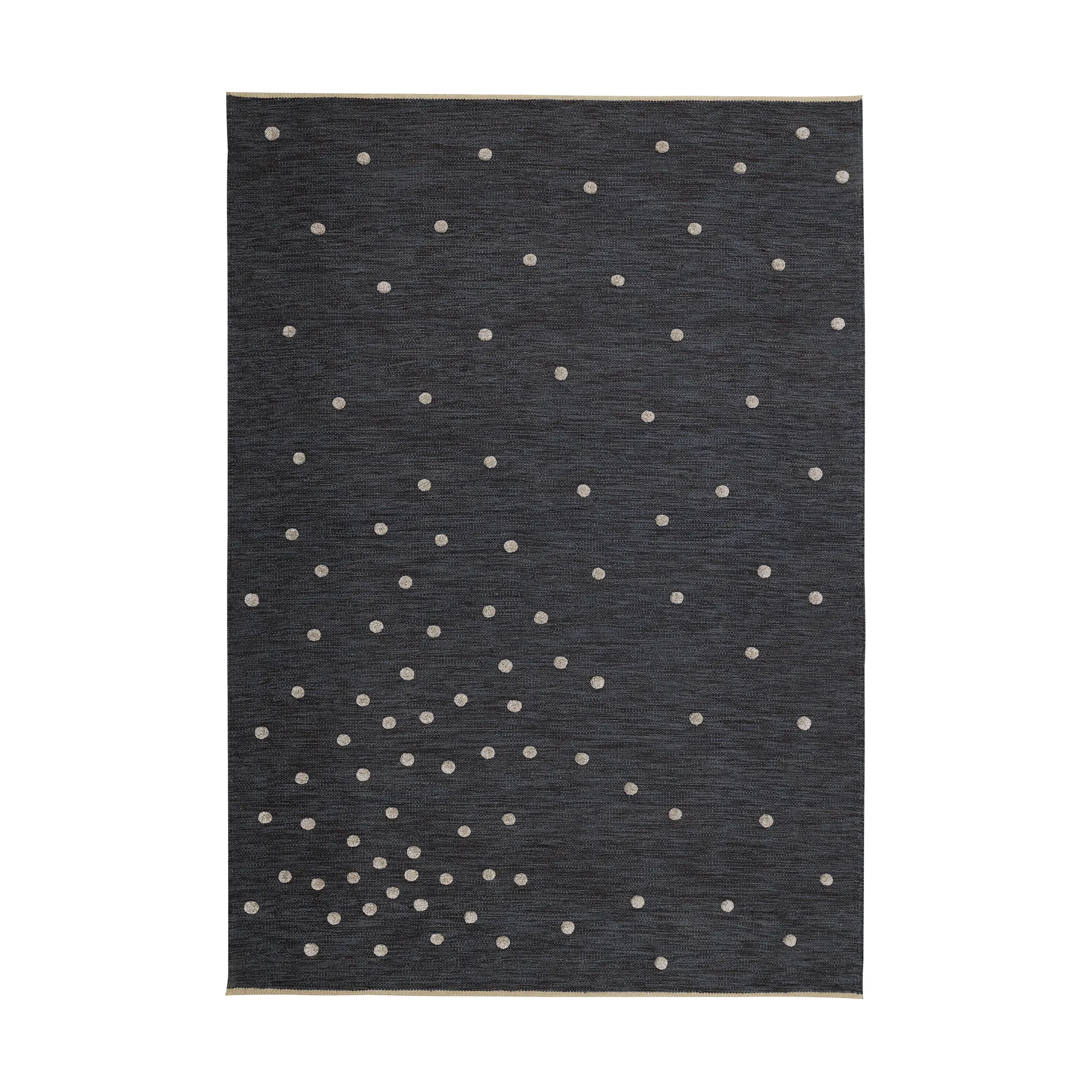 Bula gångmatta, Nearly Black, 80x250 cm Kateha