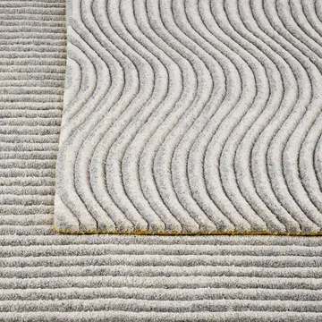 Dunes Straight matta - Blue, 170x240 cm - Kateha