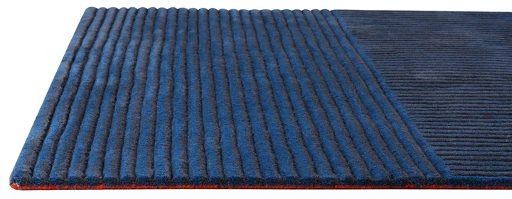 Dunes Straight matta - Blue, 170x240 cm - Kateha