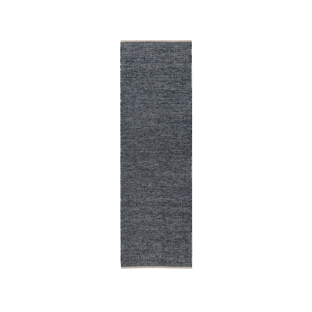 Essa gångmatta, Black, 80x250 cm Kateha