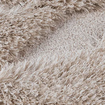 Herringbone Wild matta - light beige, 200x300 cm - Kateha