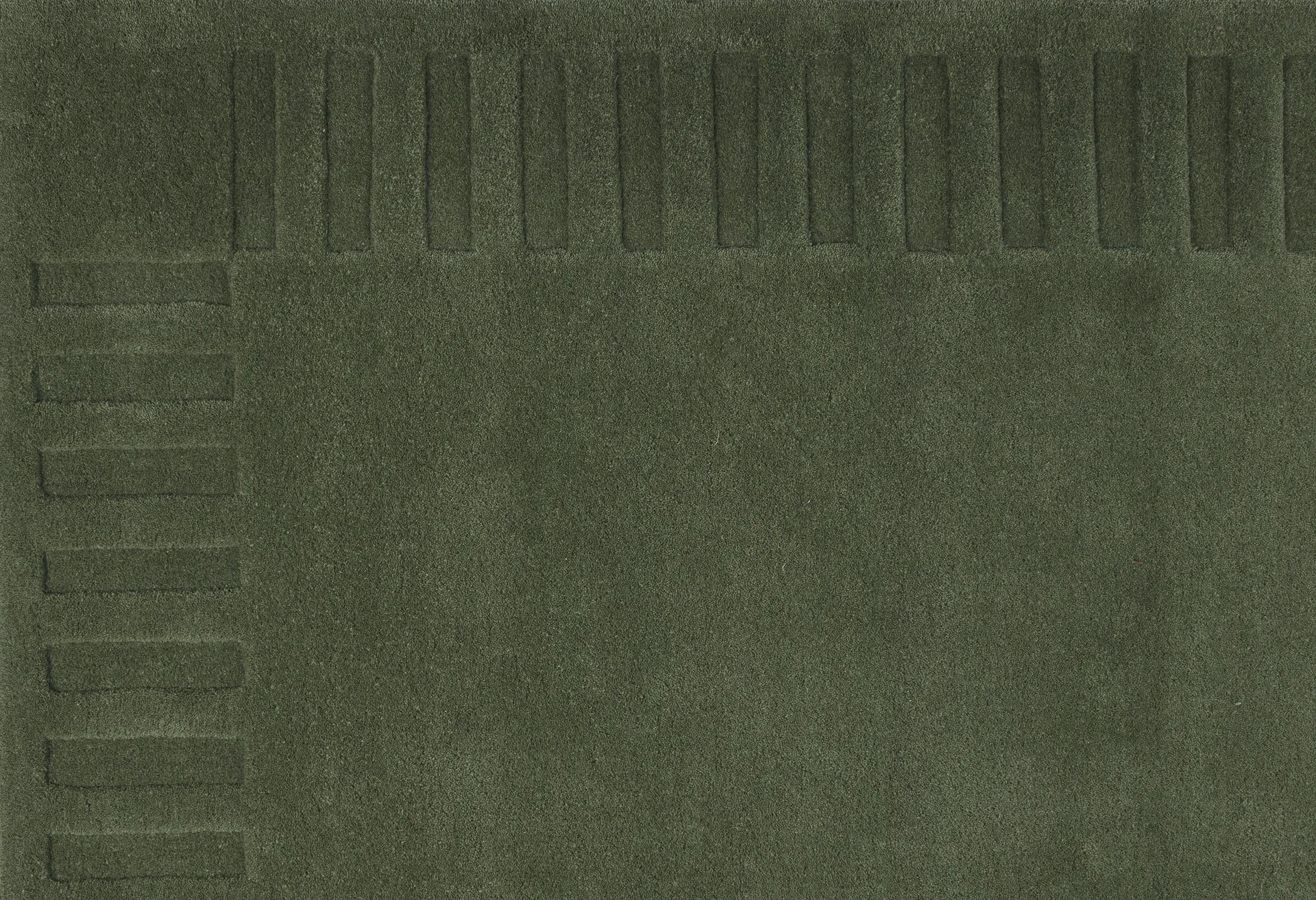 Lea original ullmatta, Green-18, 170x240 cm Kateha